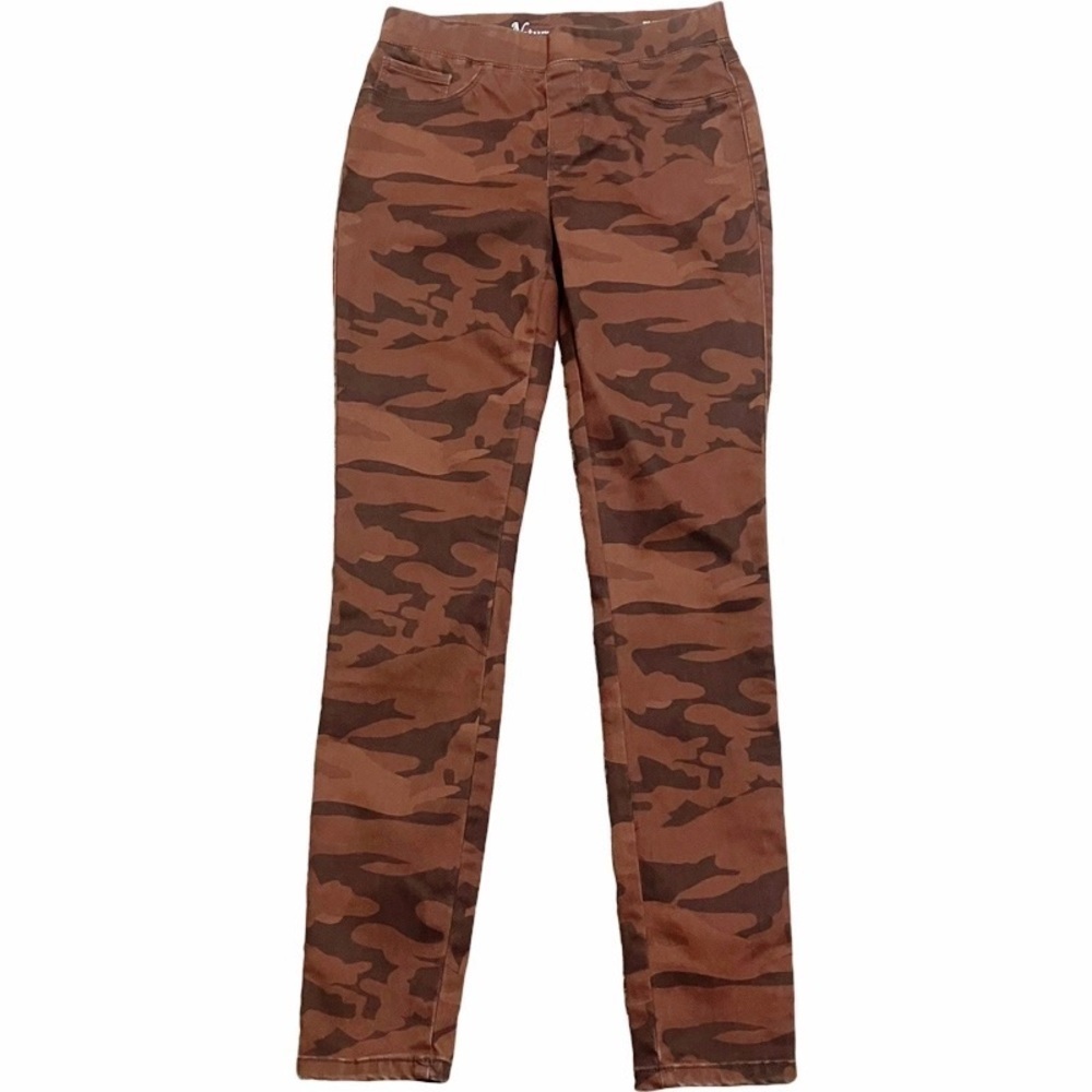 Safari Edgy Camo NATURAL REFLECTIONS Pull-On Jegging Pants SIZE XS Brown NEW